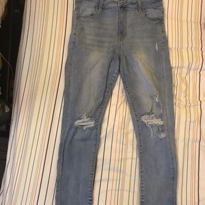 American eagle super hi-rise jeggings